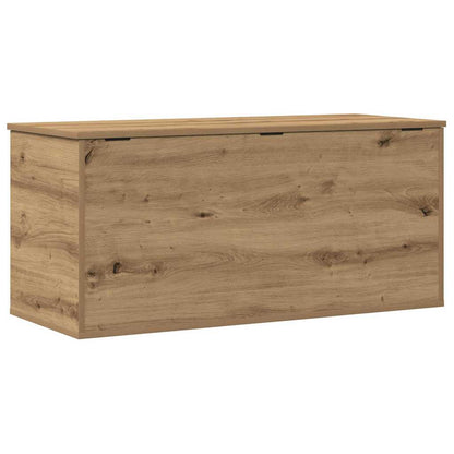vidaXL Storage Box Artisan oak 100 x 42 x 46 cm Engineered Wood