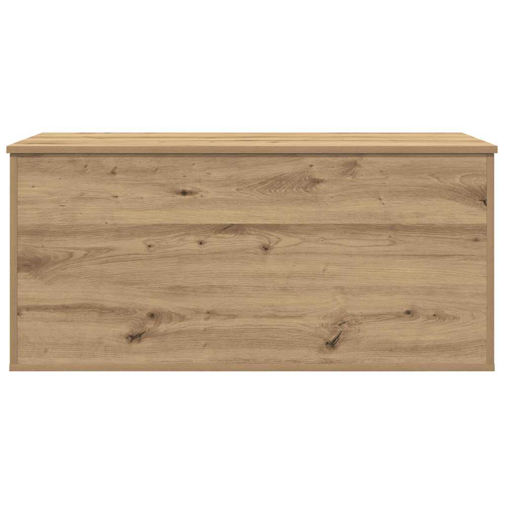 vidaXL Storage Box Artisan oak 100 x 42 x 46 cm Engineered Wood