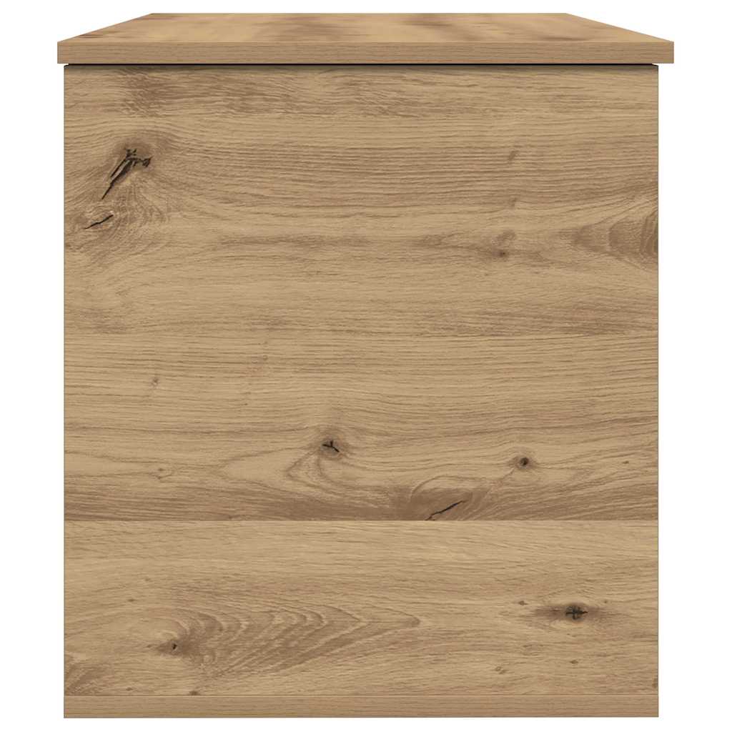 vidaXL Storage Box Artisan oak 100 x 42 x 46 cm Engineered Wood