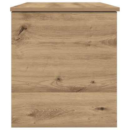 vidaXL Storage Box Artisan oak 100 x 42 x 46 cm Engineered Wood