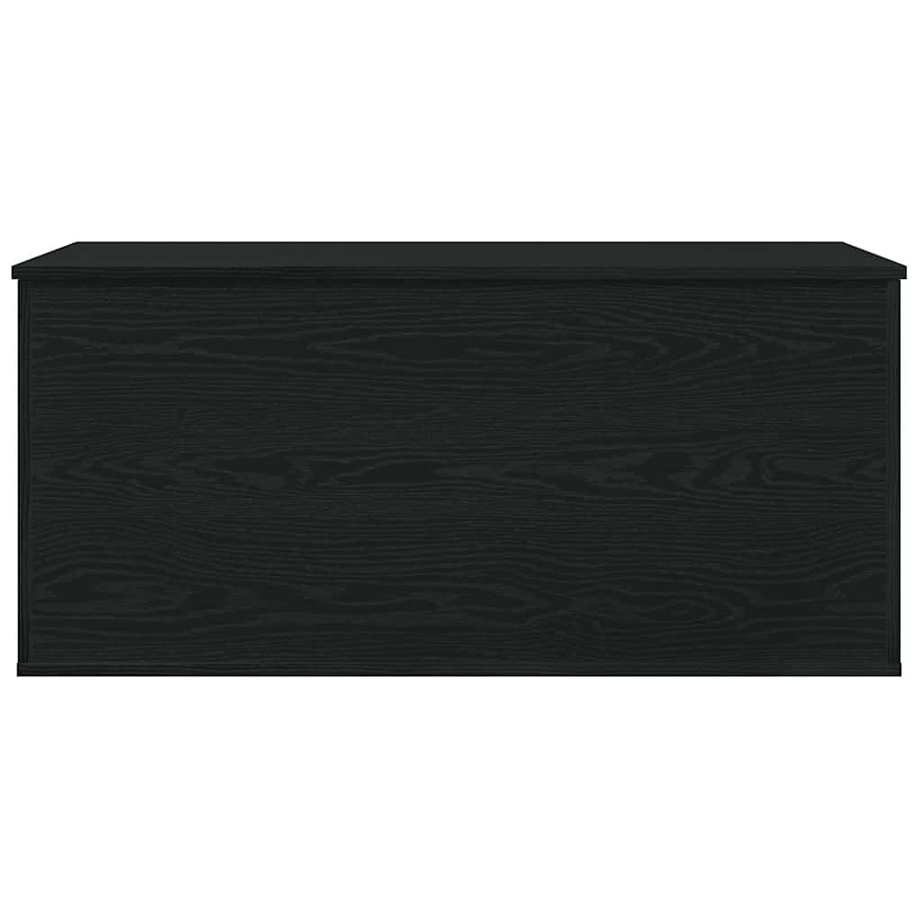 vidaXL Storage Box Black oak 100 x 42 x 46 cm Engineered Wood