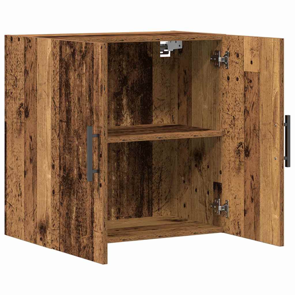 vidaXL Wall Cabinet Old Wood 60 x 31.5 x 60 cm Engineered Wood