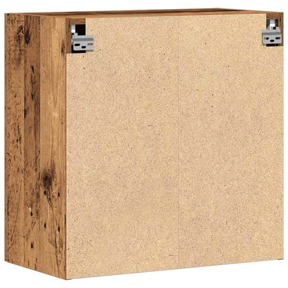vidaXL Wall Cabinet Old Wood 60 x 31.5 x 60 cm Engineered Wood