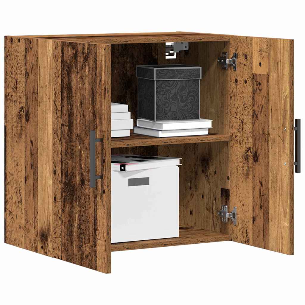 vidaXL Wall Cabinet Old Wood 60 x 31.5 x 60 cm Engineered Wood