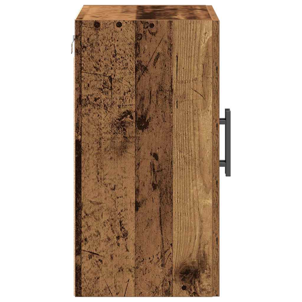 vidaXL Wall Cabinet Old Wood 60 x 31.5 x 60 cm Engineered Wood