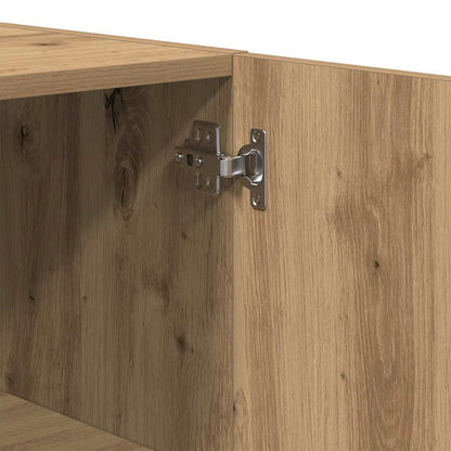vidaXL Wall Cabinet 60 x 31.5 x 60 cm Engineered Wood Artisan Oak
