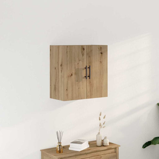 vidaXL Wall Cabinet 60 x 31.5 x 60 cm Engineered Wood Artisan Oak