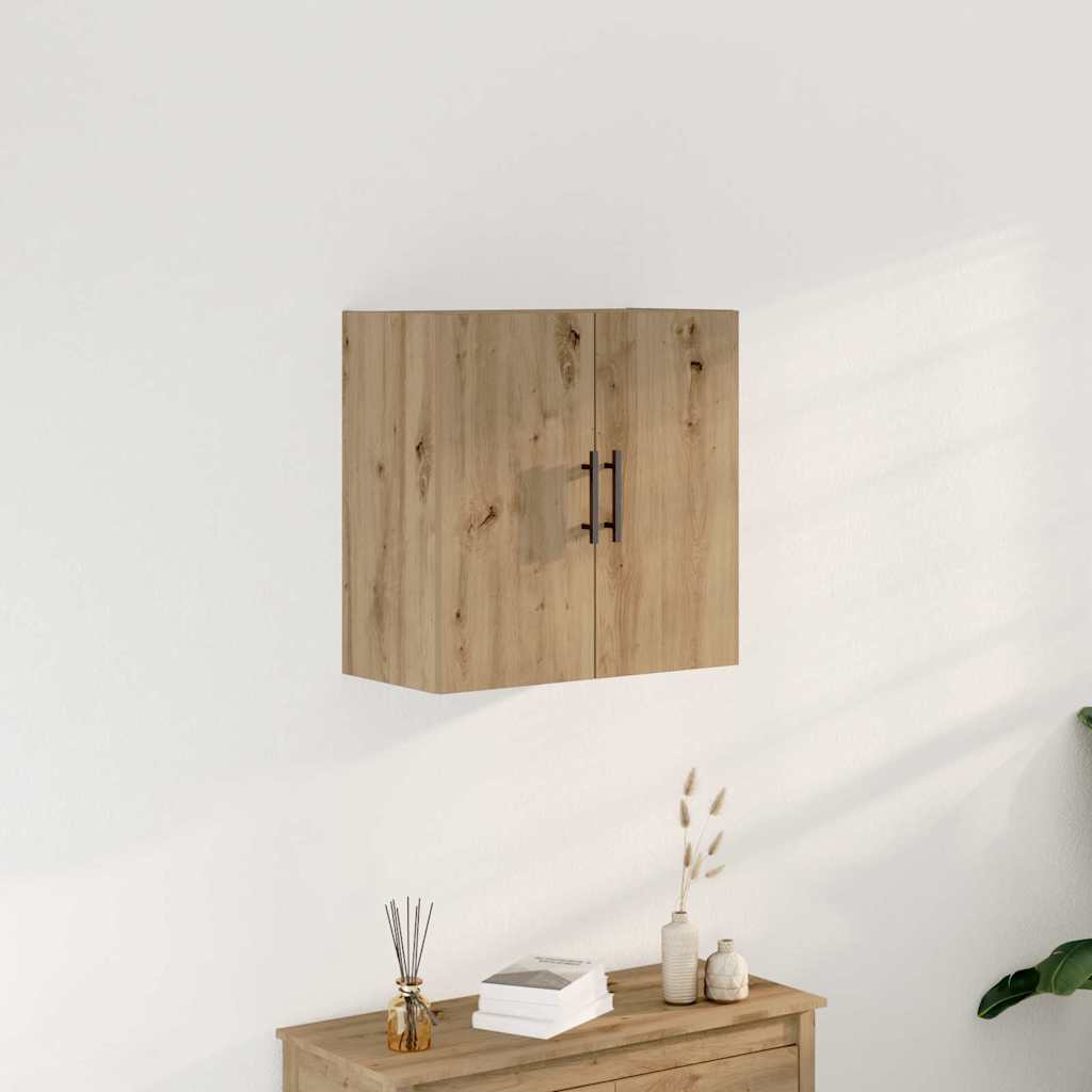vidaXL Wall Cabinet 60 x 31.5 x 60 cm Engineered Wood Artisan Oak