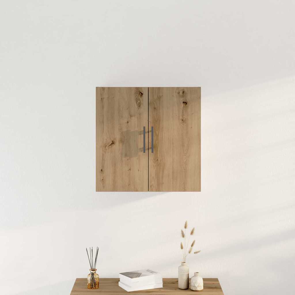 vidaXL Wall Cabinet 60 x 31.5 x 60 cm Engineered Wood Artisan Oak