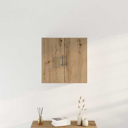 vidaXL Wall Cabinet 60 x 31.5 x 60 cm Engineered Wood Artisan Oak