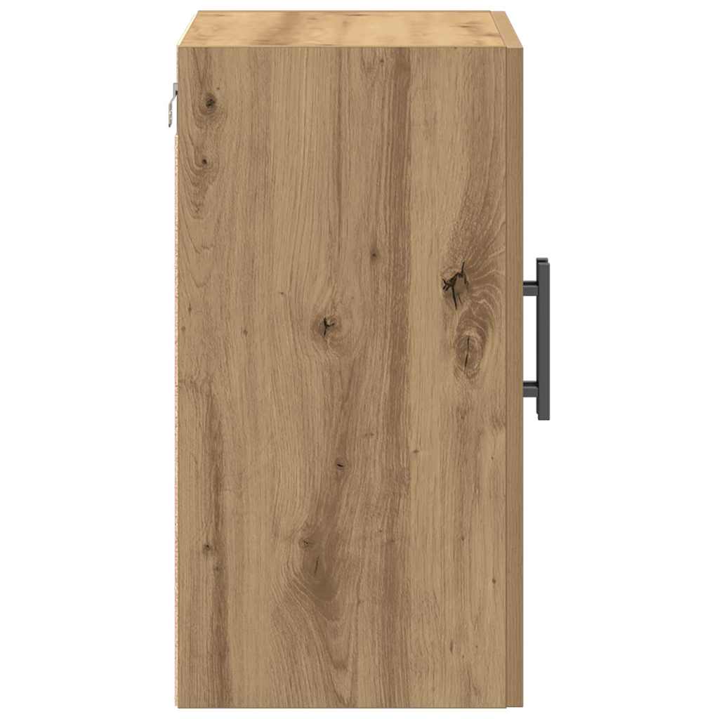 vidaXL Wall Cabinet 60 x 31.5 x 60 cm Engineered Wood Artisan Oak