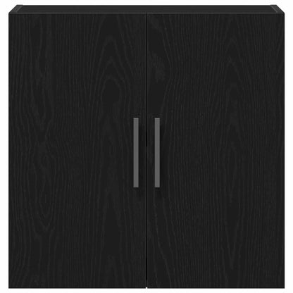 vidaXL Wall Cabinet Black Oak 60 x 31.5 x 60 cm Engineered Wood