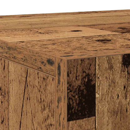 vidaXL Sideboard Old Wood 90 x 34 x 80 cm Engineered Wood