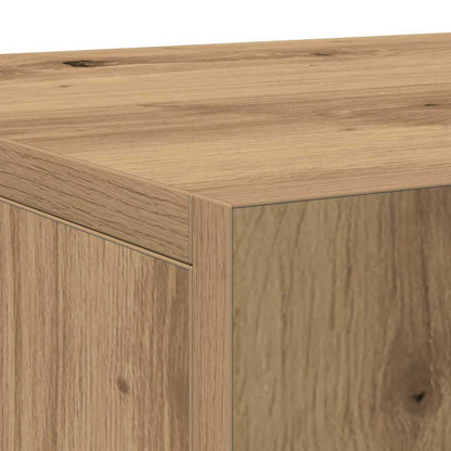 vidaXL Sideboard Artisan Oak 90 x 34 x 80 cm Engineered Wood