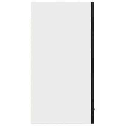 vidaXL Hanging Cabinet Black Oak 30x31x60 cm Engineered Wood