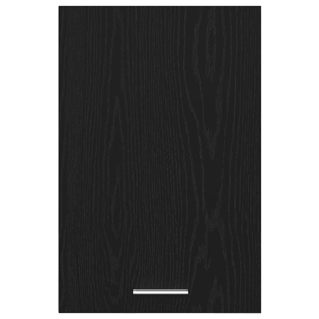 vidaXL Hanging Cabinet Black Oak 40x31x60 cm Engineered Wood
