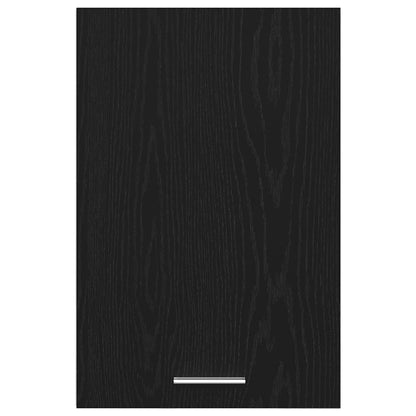 vidaXL Hanging Cabinet Black Oak 40x31x60 cm Engineered Wood