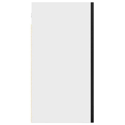 vidaXL Hanging Cabinet Black Oak 40x31x60 cm Engineered Wood
