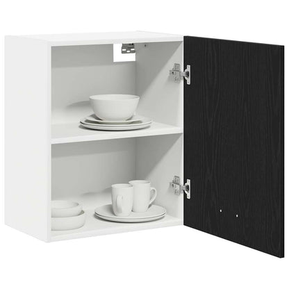 vidaXL Hanging Cabinet Black Oak 50 x 31 x 60 cm Engineered Wood