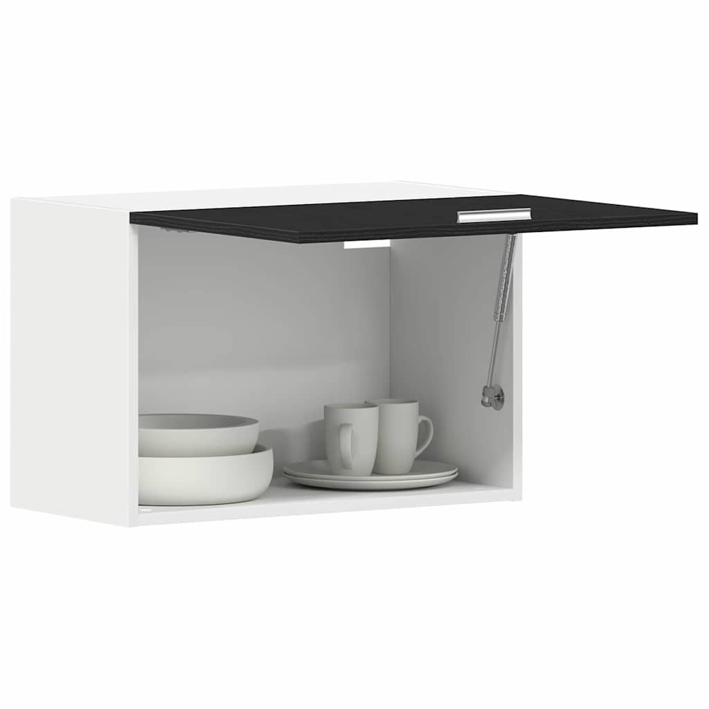 vidaXL Hanging Cabinet Lyon Black Oak 60 x 31 x 40 cm Engineered Wood