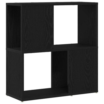 vidaXL TV Cabinet Set 60 x 24 x 63 cm Black Engineered Wood