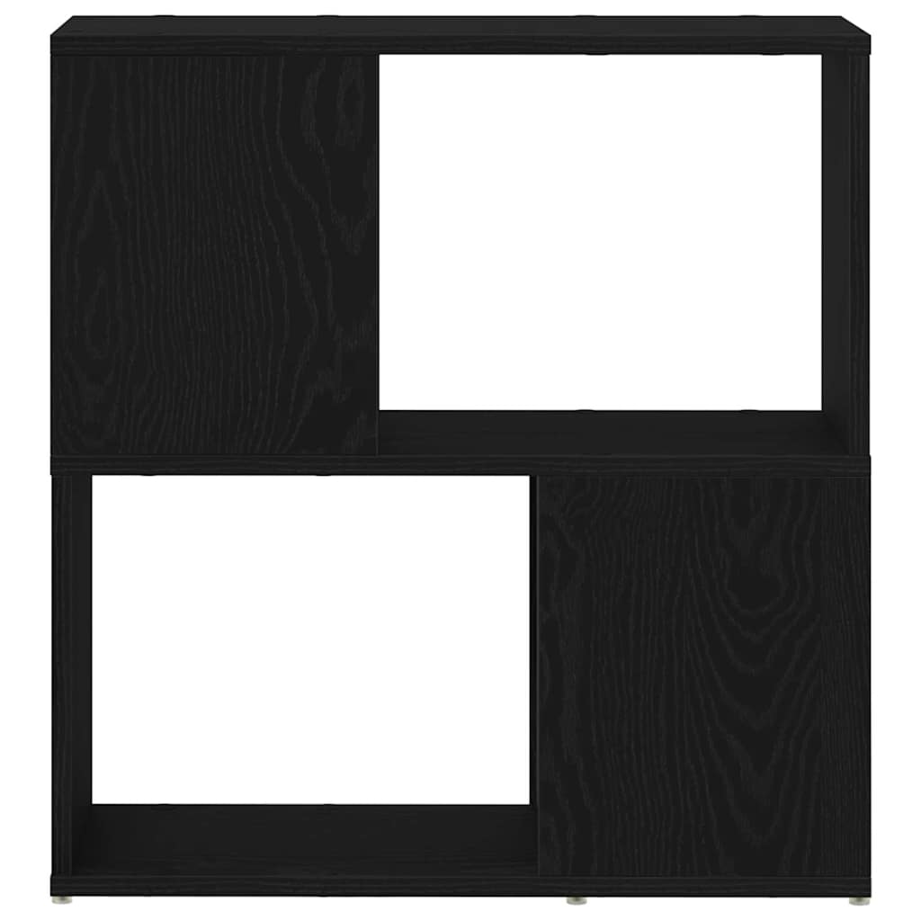vidaXL TV Cabinet Set 60 x 24 x 63 cm Black Engineered Wood