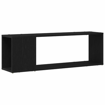 vidaXL TV Cabinet Set Black 100 x 24 x 63 cm Engineered Wood
