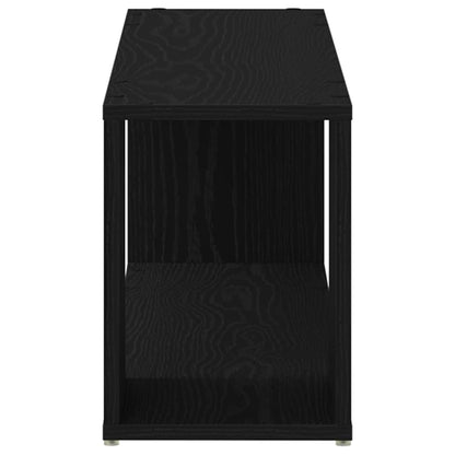 vidaXL TV Cabinet Set Black 100 x 24 x 63 cm Engineered Wood