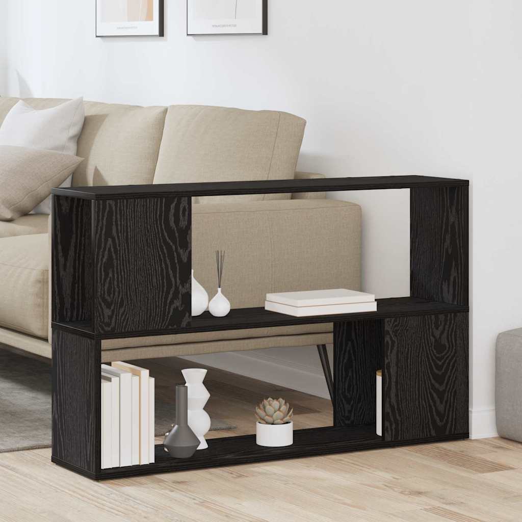 vidaXL TV Cabinet Set Black 100 x 24 x 63 cm Engineered Wood