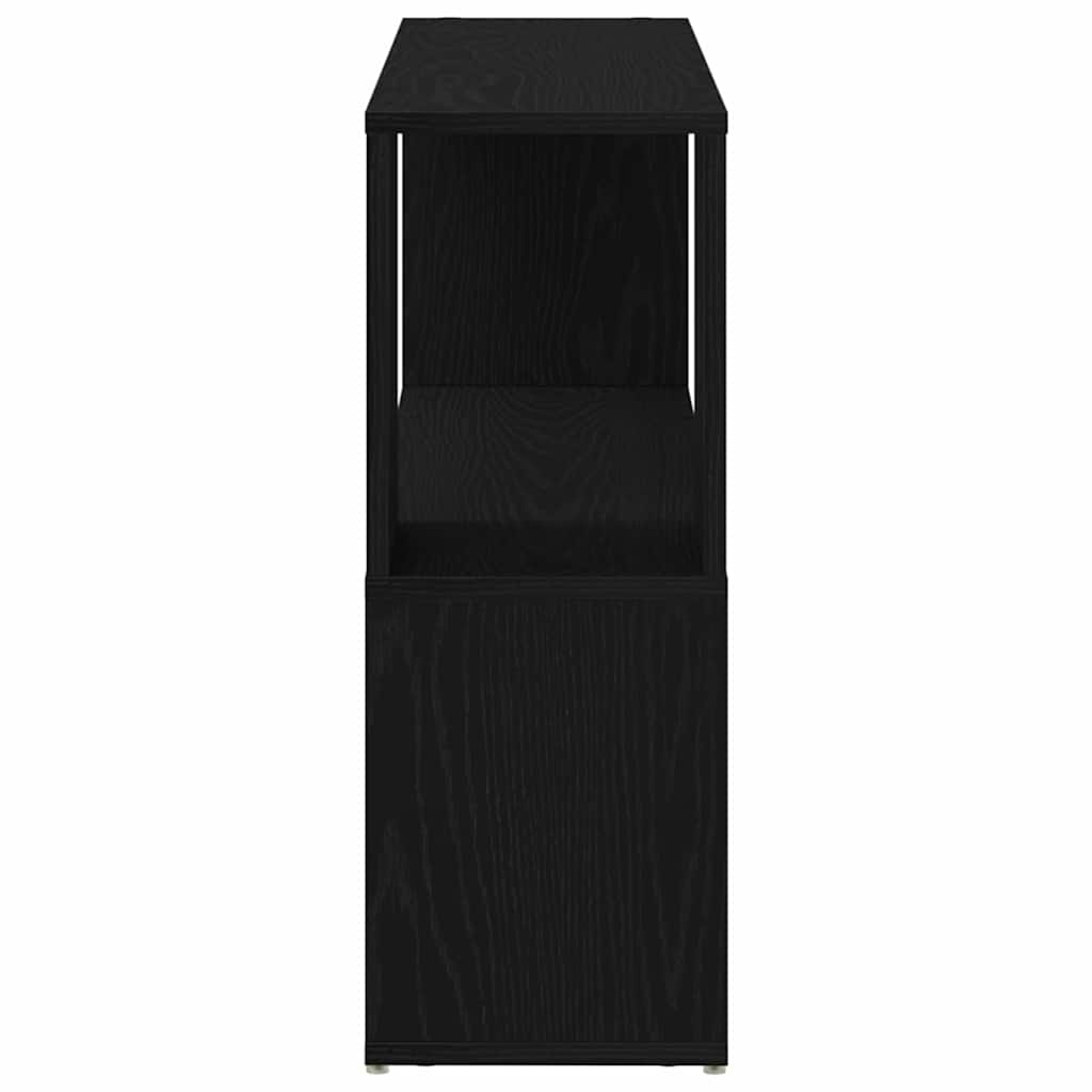 vidaXL TV Cabinet Set Black 100 x 24 x 63 cm Engineered Wood