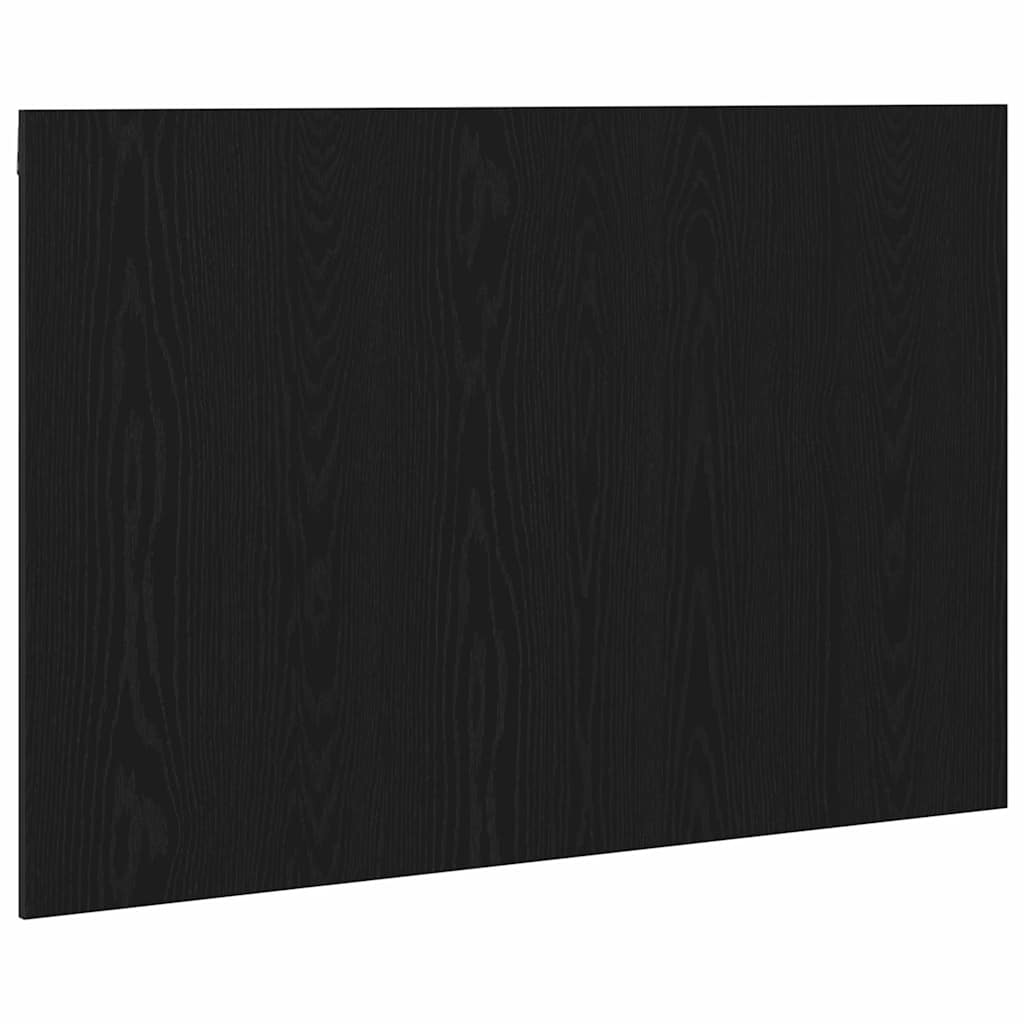 vidaXL Bed Headboard Black Oak Engineered Wood