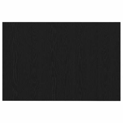 vidaXL Bed Headboard Wall-mounted Black Oak Engineered Wood