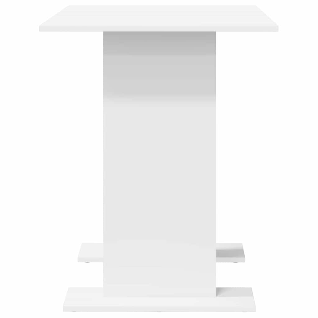 vidaXL Dining Table White 110 x 60 x 75 cm Engineered Wood