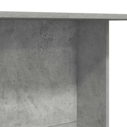 vidaXL Dining Table Concrete Grey 110 x 60 x 75 cm Engineered Wood
