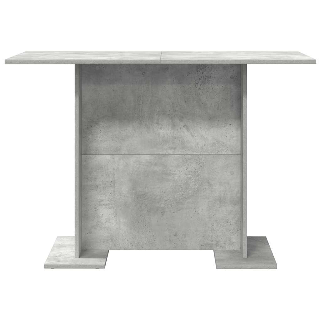 vidaXL Dining Table Concrete Grey 110 x 60 x 75 cm Engineered Wood