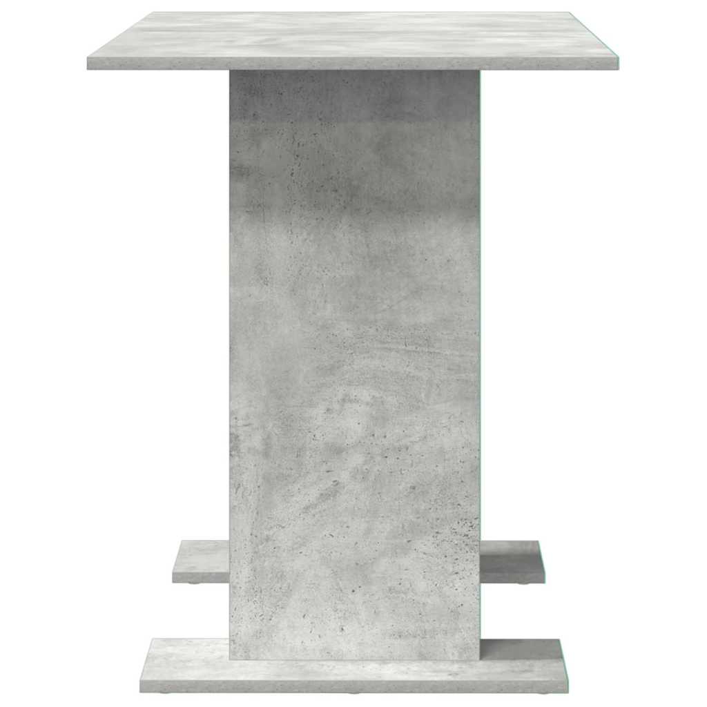 vidaXL Dining Table Concrete Grey 110 x 60 x 75 cm Engineered Wood