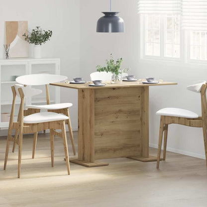 vidaXL Dining Table 110 x 60 x 75 cm Engineered Wood Artisan Oak