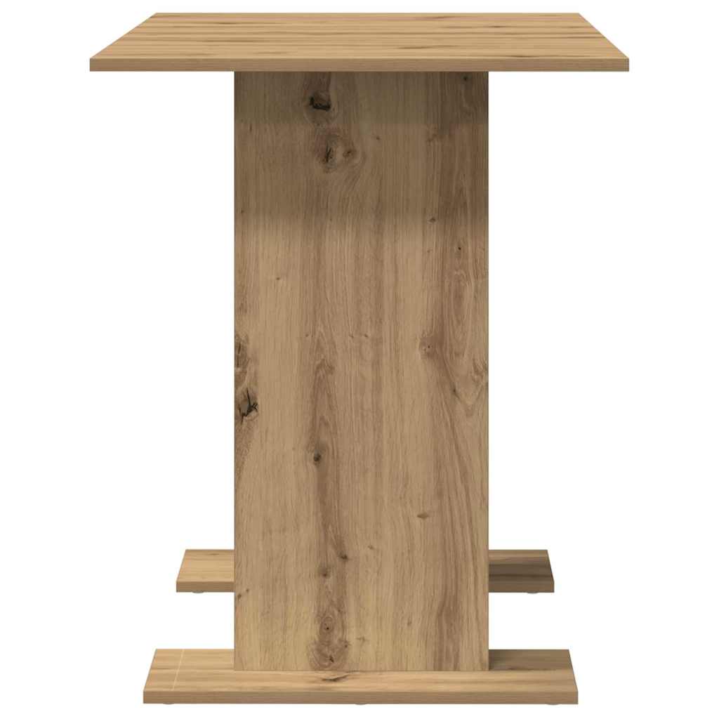 vidaXL Dining Table Artisan oak 110 x 60 x 75 cm Engineered wood