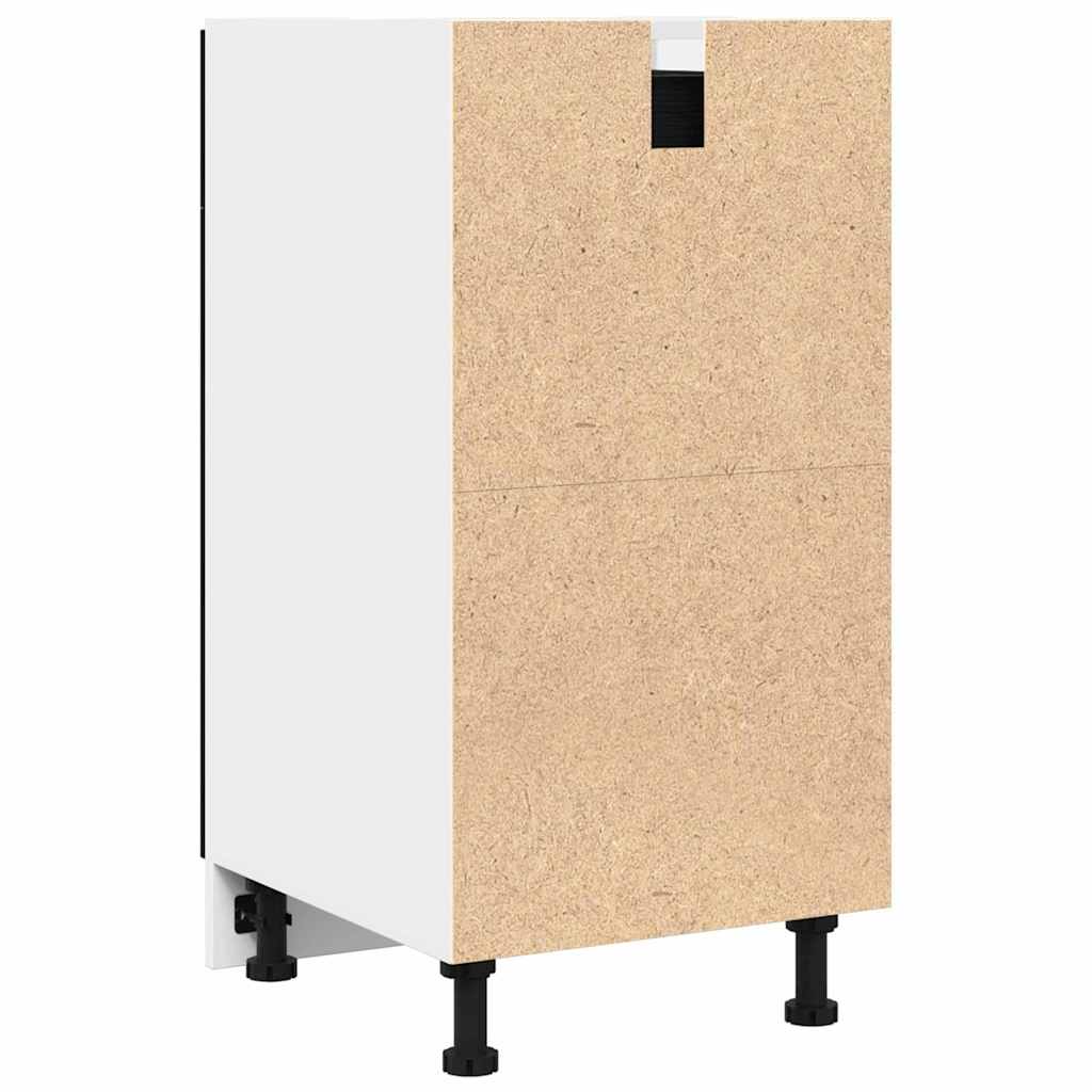 vidaXL Hanging Cabinet Black Oak 40 x 46 x 81.5 cm Engineered Wood