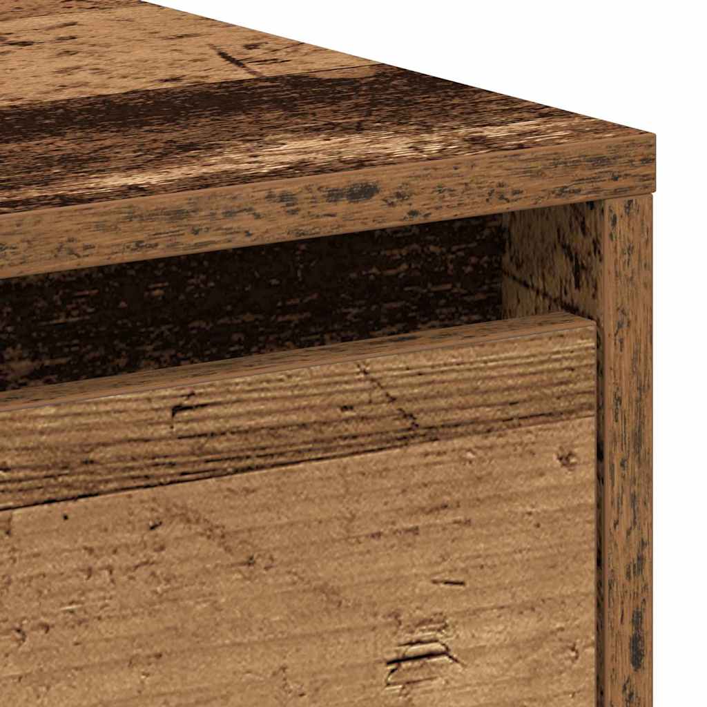 vidaXL Nightstand Old Wood 45 x 34 x 44 cm Engineered Wood
