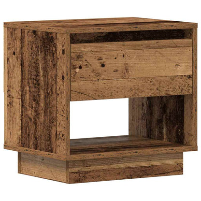 vidaXL Nightstand Old Wood 45 x 34 x 44 cm Engineered Wood