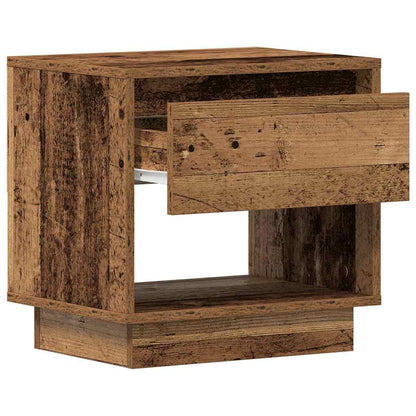 vidaXL Nightstand Old Wood 45 x 34 x 44 cm Engineered Wood