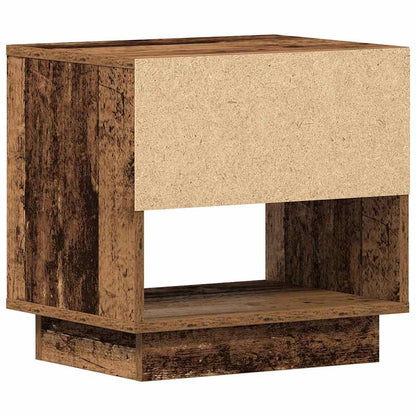 vidaXL Nightstand Old Wood 45 x 34 x 44 cm Engineered Wood