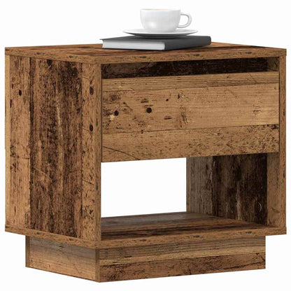 vidaXL Nightstand Old Wood 45 x 34 x 44 cm Engineered Wood