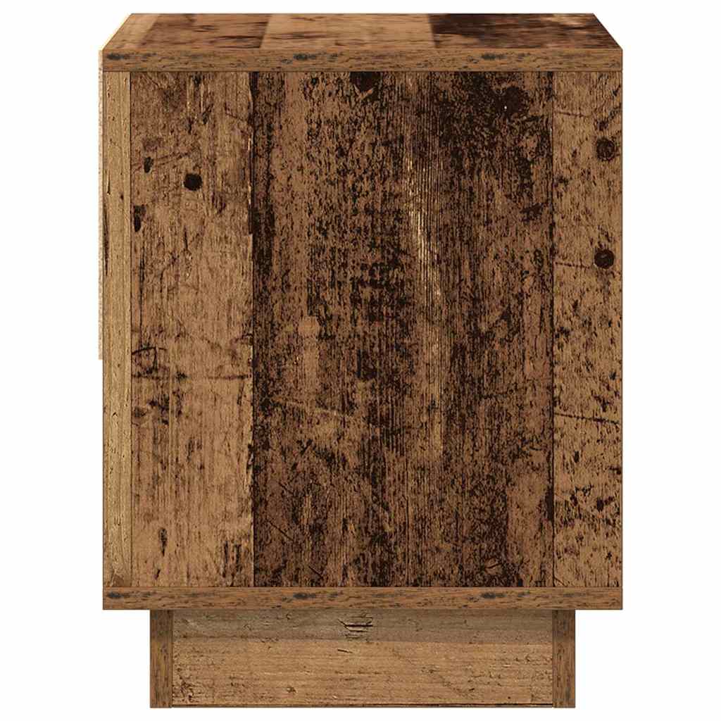 vidaXL Nightstand 2 pcs Old Wood 45 x 34 x 44 cm Engineered Wood