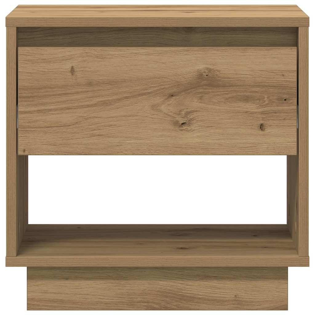 vidaXL Nightstand Artisan Oak 45 x 34 x 44 cm Engineered Wood