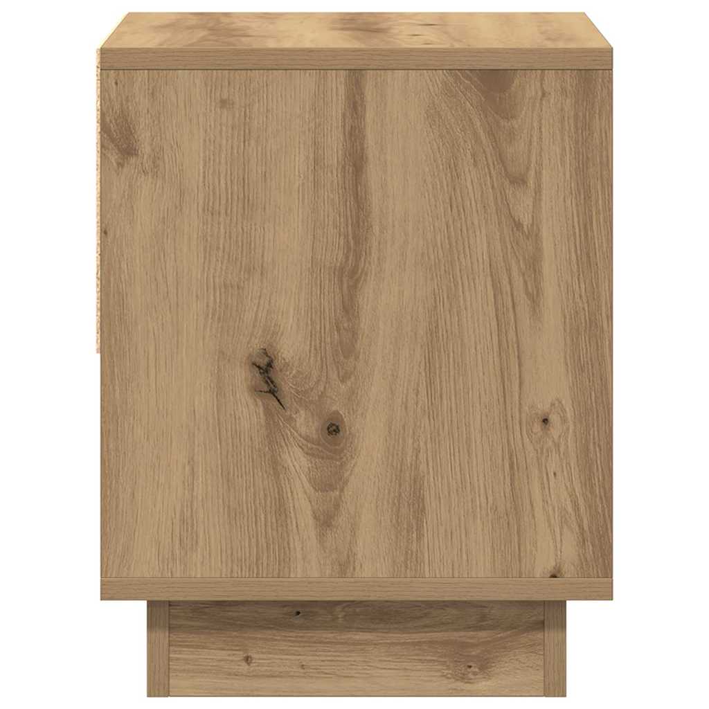 vidaXL Nightstand Artisan Oak 45 x 34 x 44 cm Engineered Wood