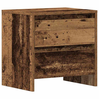 vidaXL Bedside Cabinet 2 pcs Old Wood 45 x 34 x 44.5 cm