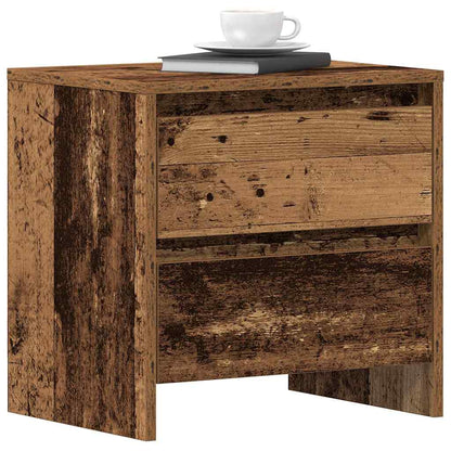 vidaXL Bedside Cabinet 2 pcs Old Wood 45 x 34 x 44.5 cm