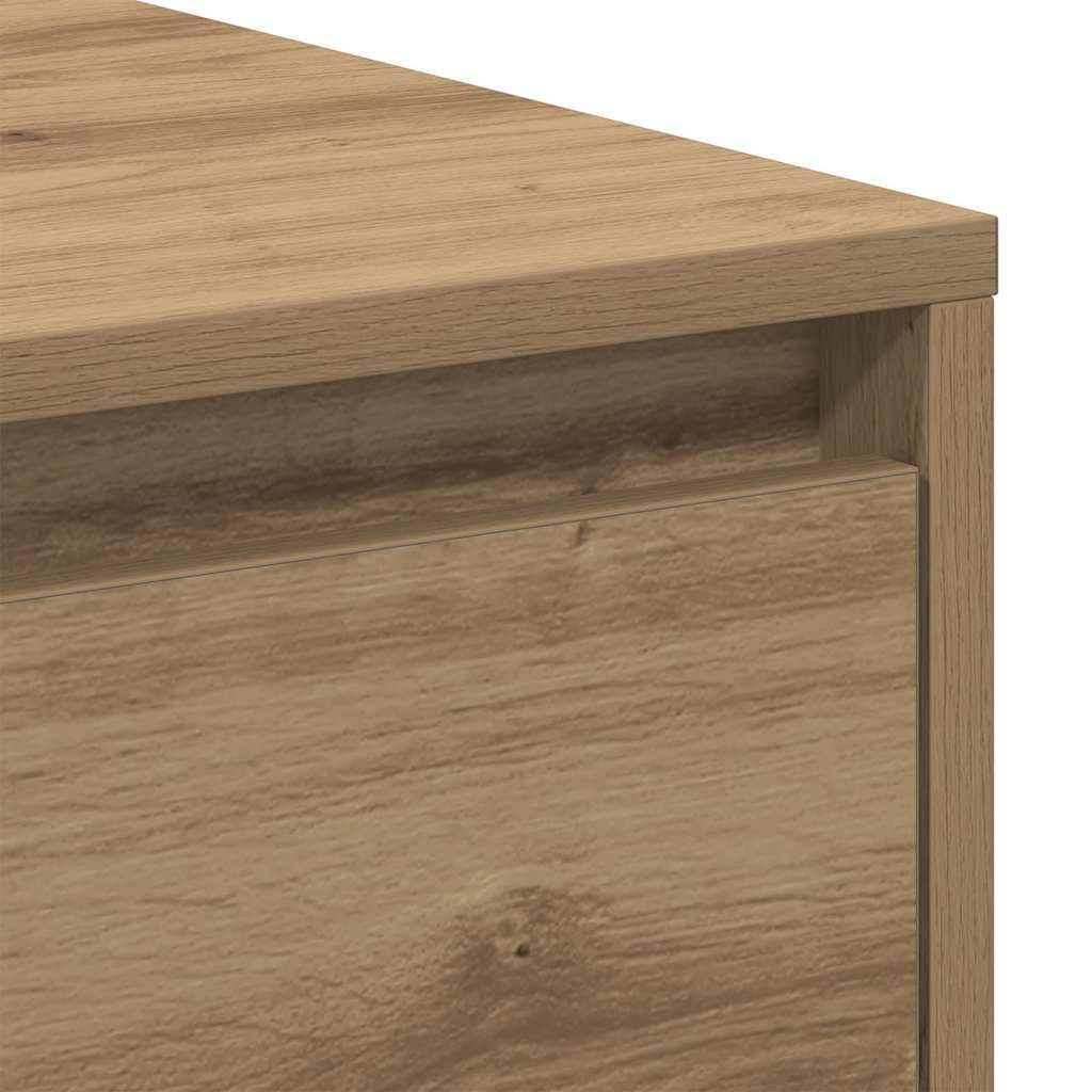 vidaXL Bedside Cabinet 2 pcs Artisan Oak 45 x 34 x 44.5 cm